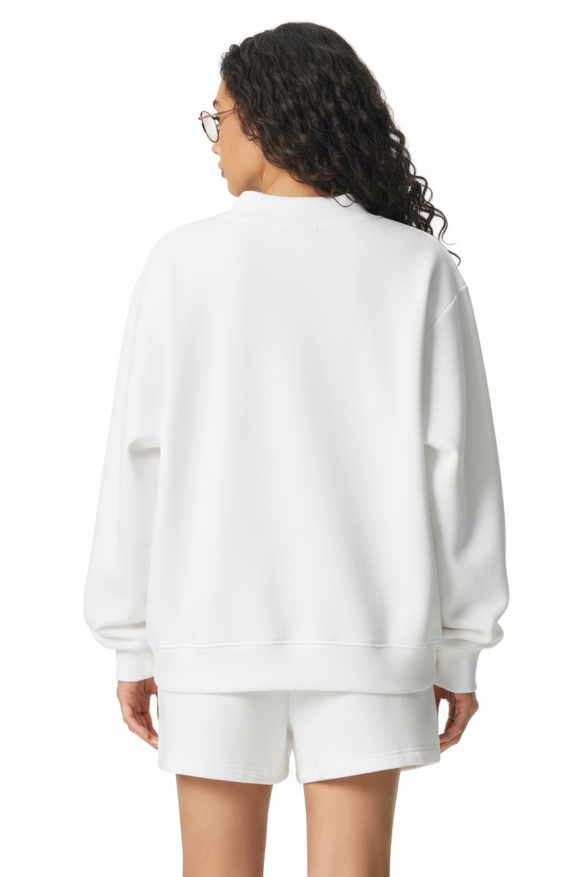 White Back View